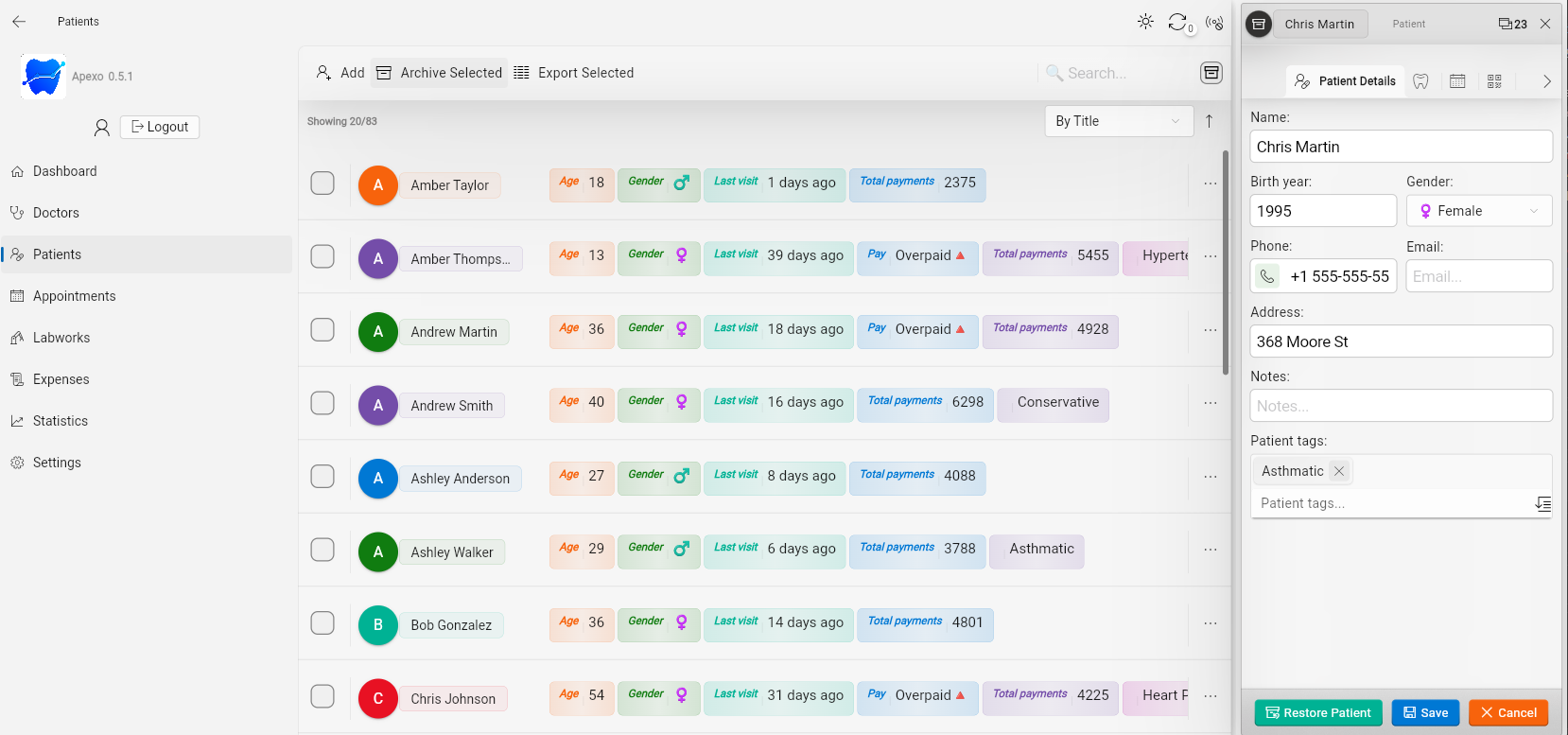 Apexo-Care Screenshot 3
